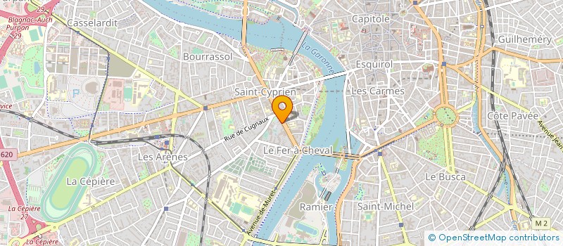 localisation de l'entreprise GASSIA VERONIQUE-LAUNAIS BERNARD à TOULOUSE