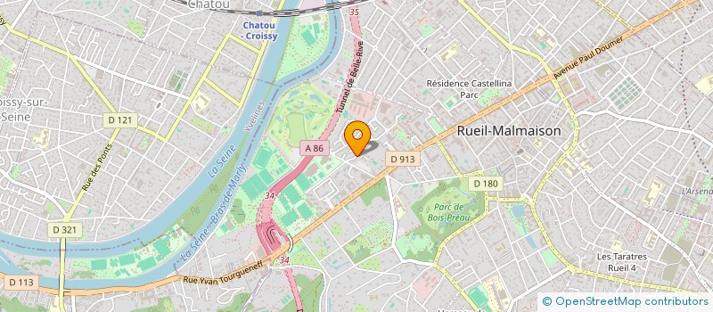 localisation de l'entreprise GASSIM CONSULTING & ENGINEERING à RUEIL-MALMAISON