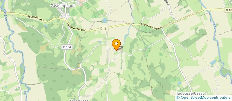 localisation de l'entreprise  GASSIOT BITALIS à MASCARAAS-HARON