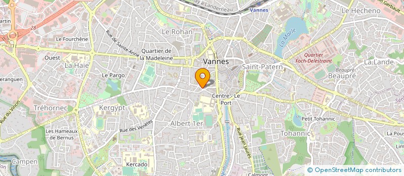 localisation de l'entreprise GAST'IMM DTC à VANNES