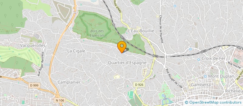 localisation de l'entreprise GASTAL ET SUBREMON à NIMES