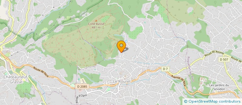 localisation de l'entreprise GASTALDI FAMILY  LE ROURET