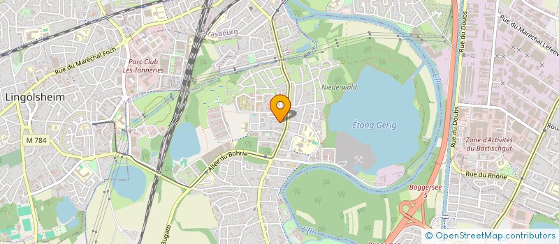 localisation de l'entreprise GASTALDIMMO  OSTWALD