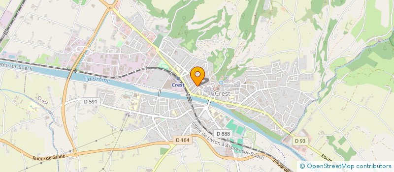 localisation de l'entreprise GASTAMBIDE NOUVEL  CREST