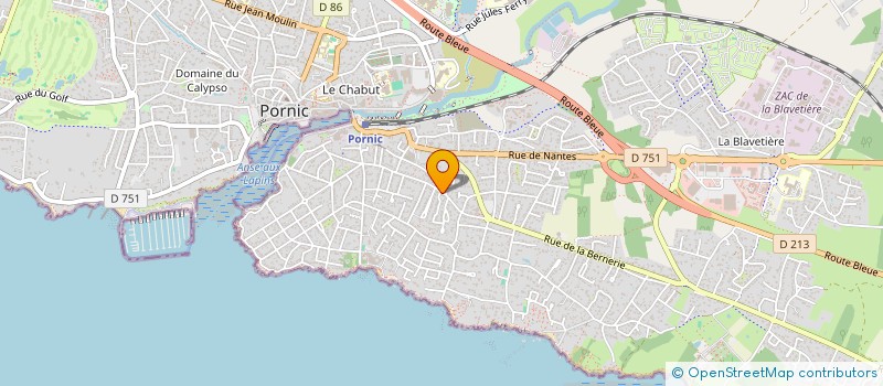 localisation de l'entreprise GASTINEAU BOAT SERVICES  PORNIC