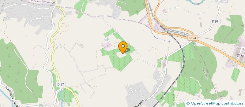 localisation de l'entreprise GASTINEL ALAIN INDIVISION REY  LES ARCS