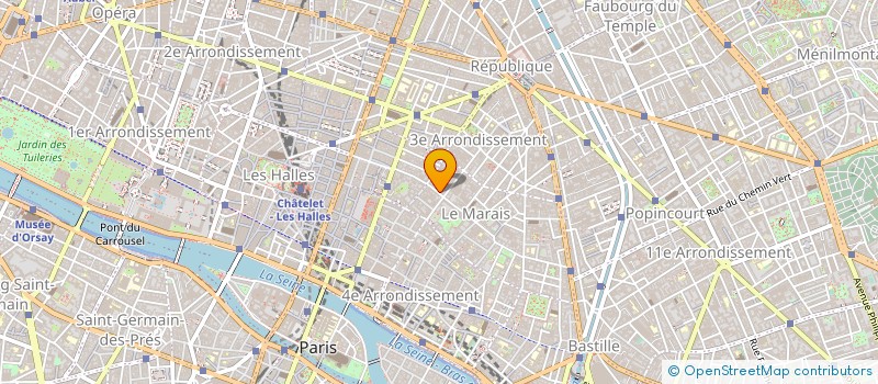 localisation de l'entreprise GASTINNE RENETTE à PARIS