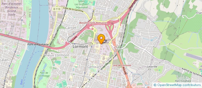 localisation de l'entreprise GASTON  LORMONT