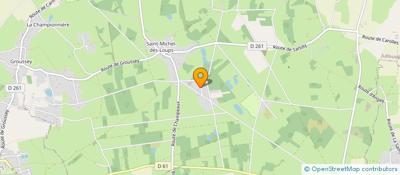 localisation de l'entreprise GASTON  JULLOUVILLE