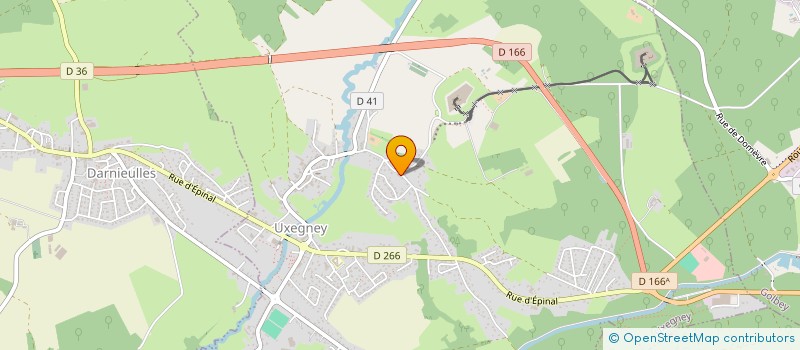 localisation de l'entreprise GASTON ET MARIE LOUISE  UXEGNEY