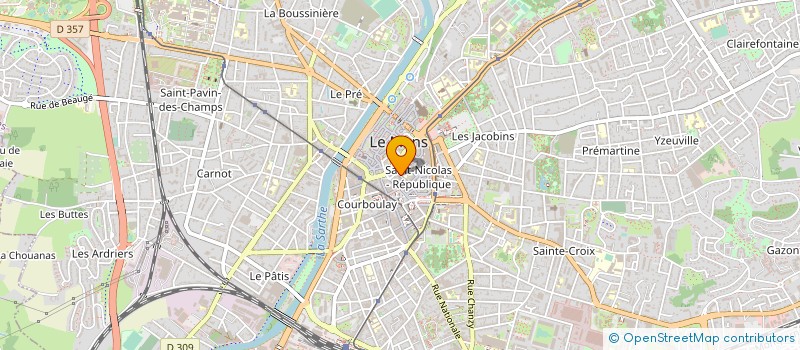 localisation de l'entreprise GASTON ETC à LE MANS