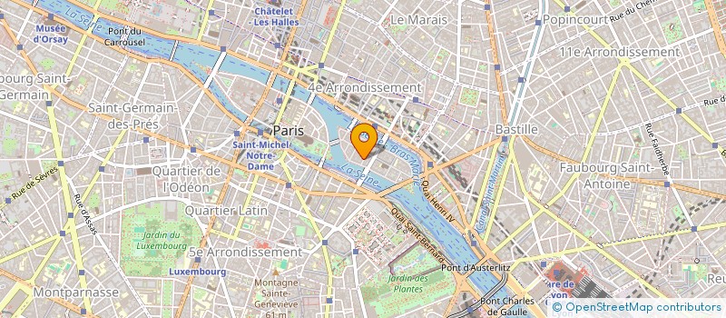 localisation de l'entreprise GASTON FEBUS CONSEIL  PARIS