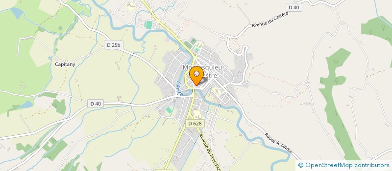 localisation de l'entreprise GASTON FRERES à MONTESQUIEU-VOLVESTRE