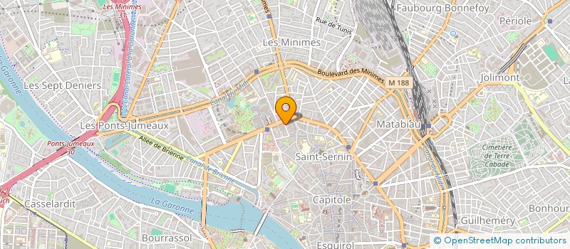 localisation de l'entreprise GASTON PRAT à TOULOUSE