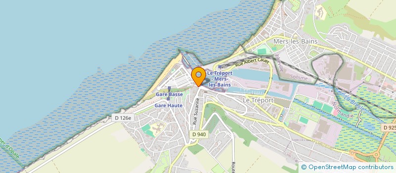 localisation de l'entreprise GASTON SHELBY  LE TREPORT