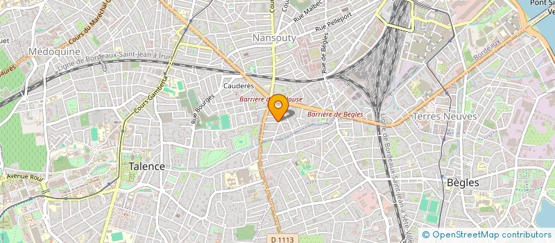 localisation de l'entreprise GASTONFLORE  BORDEAUX