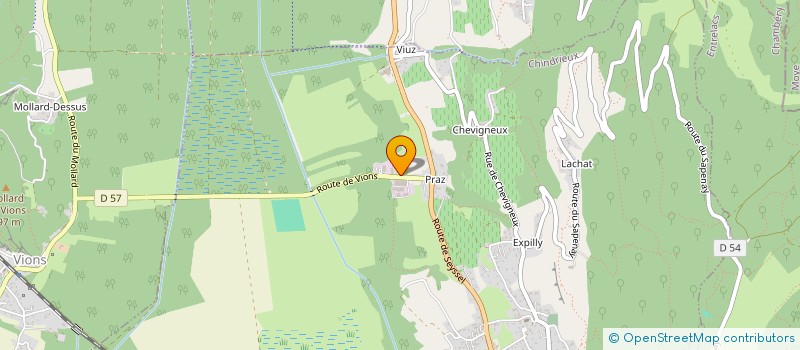 localisation de l'entreprise GASTOUNET  CHINDRIEUX