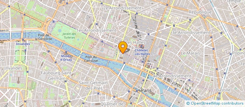localisation de l'entreprise GASTRO CHINE à PARIS