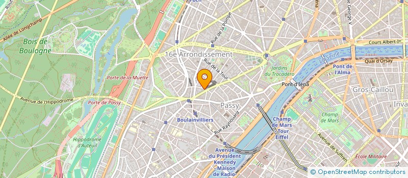 localisation de l'entreprise GASTRO LOUVRE MEDICAL  PARIS