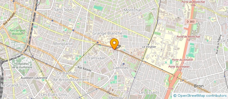 localisation de l'entreprise GASTRO MEDIPOLE  LYON