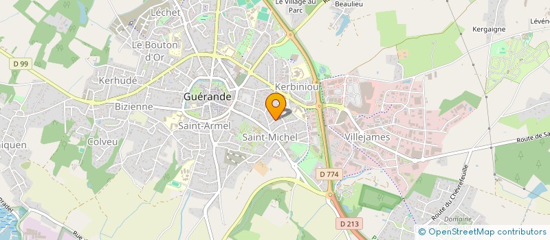 localisation de l'entreprise GASTRO PRESQU'ILE  GUERANDE