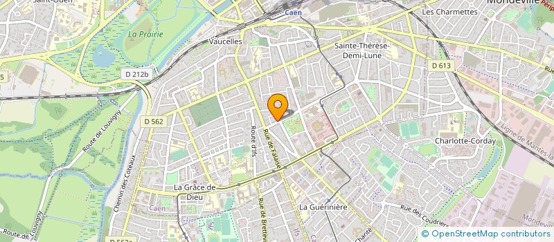 localisation de l'entreprise GASTRO SH à CAEN