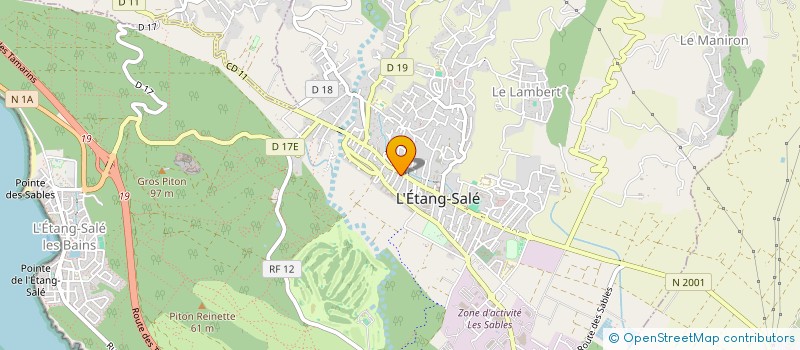 localisation de l'entreprise GASTRO TAMARINIER à L'ETANG-SALE