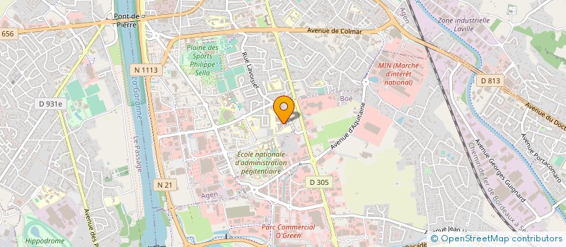 localisation de l'entreprise GASTROLIBAGEN  AGEN