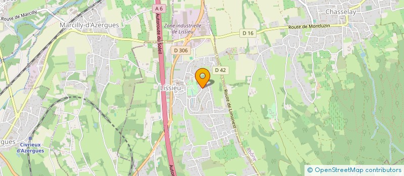 localisation de l'entreprise GASTROLUX FRANCE  LISSIEU