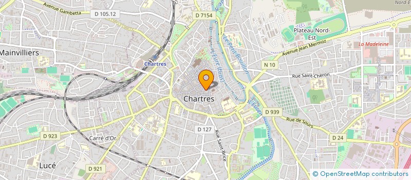 localisation de l'entreprise GASTRONOGEEK à CHARTRES