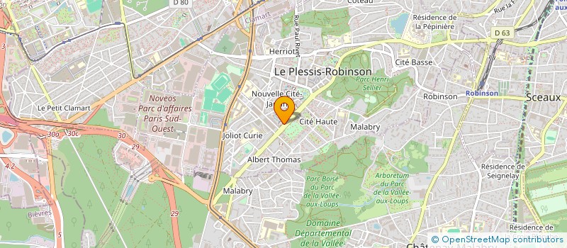 localisation de l'entreprise GASTRONOMES à LE PLESSIS-ROBINSON