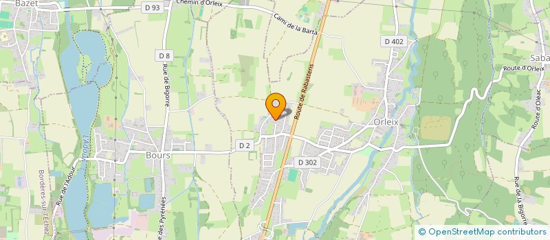 localisation de l'entreprise GASTRONOMIA  ORLEIX