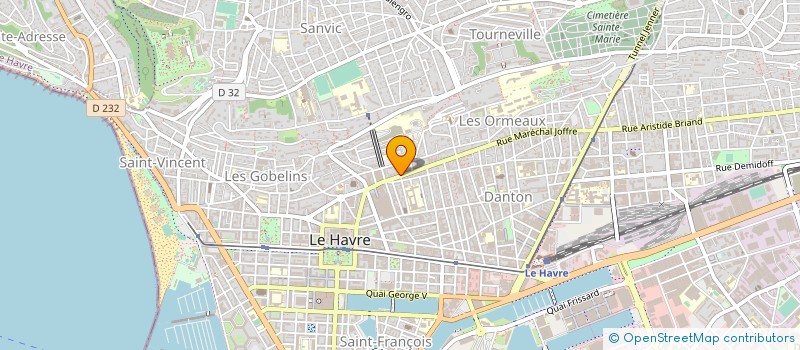 localisation de l'entreprise GASTRONOMIA FINE à LE HAVRE