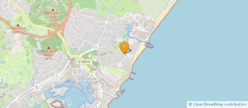 localisation de l'entreprise GASTRONOMICOM  AGDE