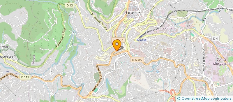 localisation de l'entreprise GASTRONOMIE DISTRIBUTION à GRASSE