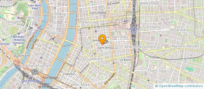 localisation de l'entreprise GASTRONOMIE EMPLOI DEMAIN LYON REGION  LYON