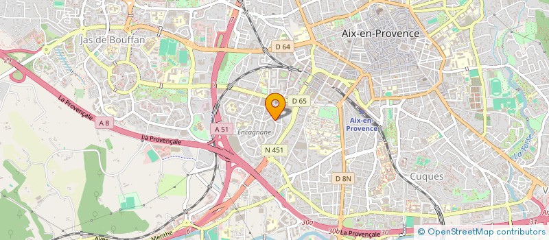 localisation de l'entreprise GASTRONOMIE PROVENCALE à AIX-EN-PROVENCE