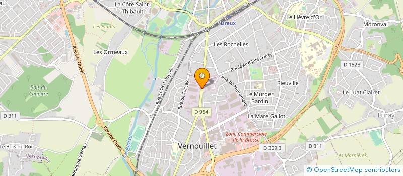 localisation de l'entreprise GASTRONOMIE VERNOLITAINE à VERNOUILLET
