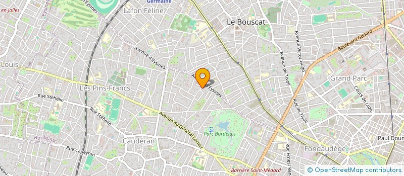 localisation de l'entreprise GASTRONOMIK à BORDEAUX