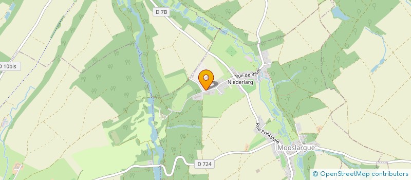 localisation de l'entreprise GASTROPANTAZ  MOOSLARGUE