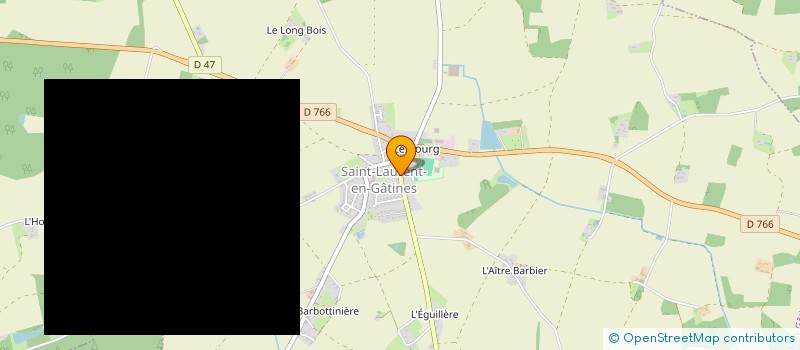 localisation de l'entreprise GAT'S CLUB  SAINT-LAURENT-EN-GATINES