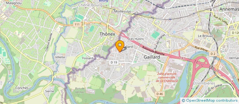 localisation de l'entreprise GATA STANWIX  GAILLARD