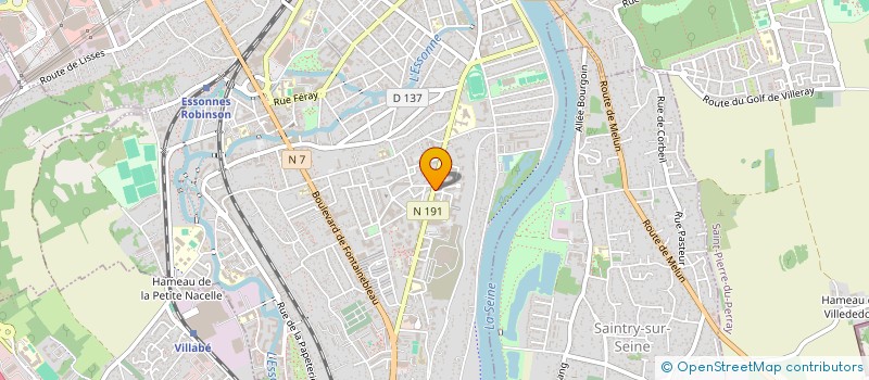 localisation de l'entreprise GATAFLEX à CORBEIL-ESSONNES
