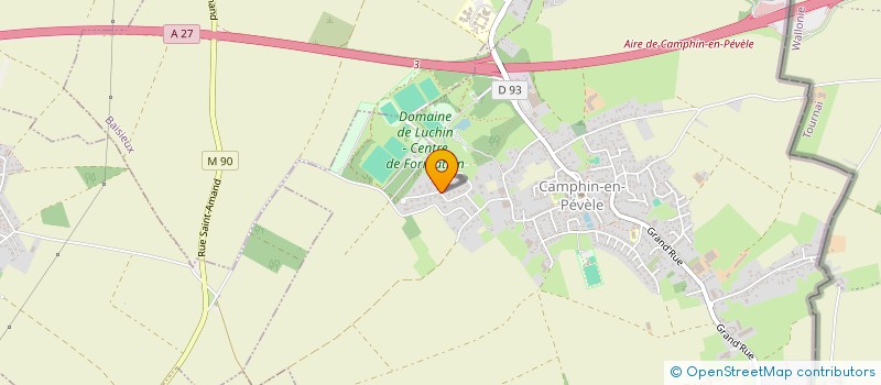 localisation de l'entreprise GATAPSON à CAMPHIN-EN-PEVELE