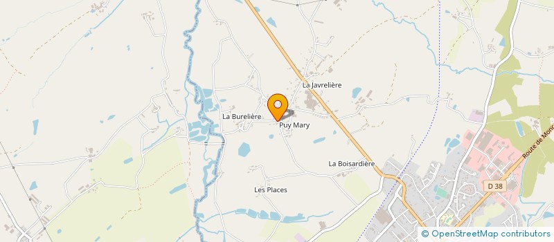localisation de l'entreprise GATARD à MONCOUTANT-SUR-SEVRE