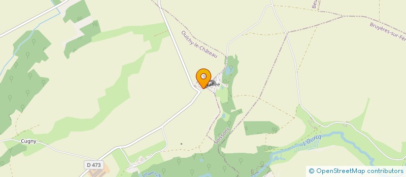 localisation de l'entreprise GATAWA  OULCHY-LE-CHATEAU