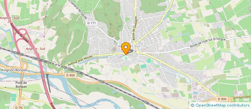 localisation de l'entreprise GATCEN à AVIGNON