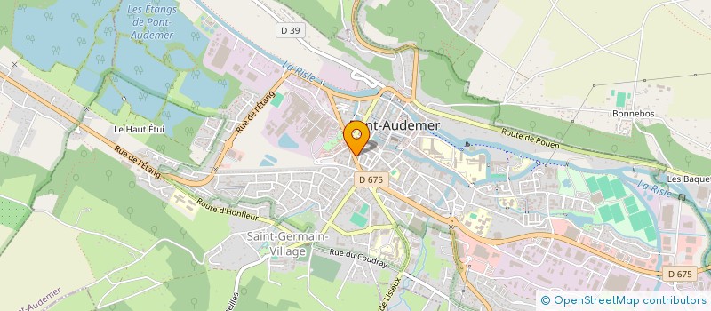 localisation de l'entreprise GATE à PONT-AUDEMER