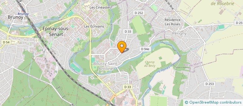 localisation de l'entreprise GATE  BOUSSY-SAINT-ANTOINE