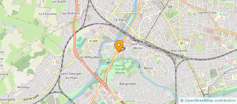 localisation de l'entreprise GATE KEEPER CONSEIL  LE MANS